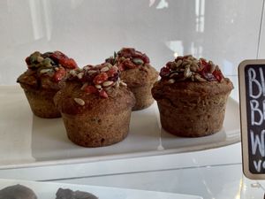 Blueberry banana muffin  at Retreat Kitchen in Richmond Upon Thames