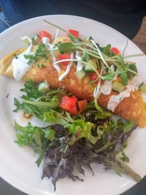 Eggless Pancakes at Retreat Kitchen in Richmond Upon Thames