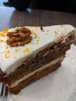 Carrot cake at Retreat Kitchen in Richmond Upon Thames
