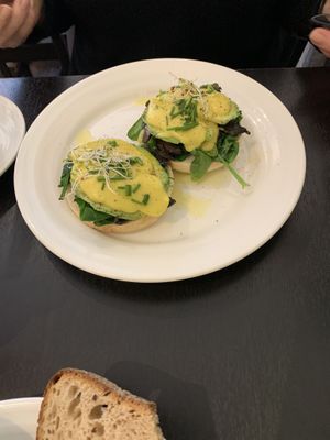 The breakfast muffin at Retreat Kitchen in Richmond Upon Thames