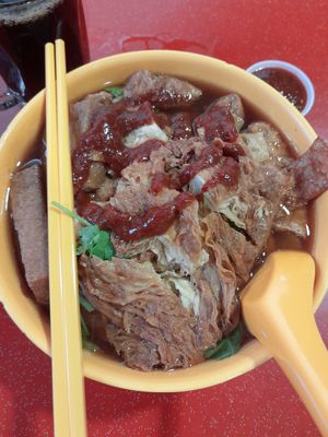 Still the best Vegetarian Kway Chap at  Xiao Fu Vegetarian - Chai Chee in East Singapore