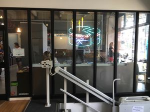 outside  at Cafe 164 in Leeds