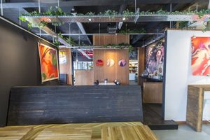 Cafe 164 Munro House Leeds, Spring 2018. at Cafe 164 in Leeds