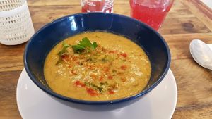 Lentils dahl at Hope in Paris