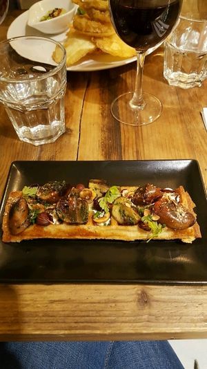 Potato waffle at Hope in Paris