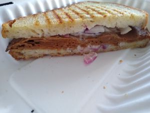 Roast peaced at Rock Hill Bakehouse Cafe in Glens Falls