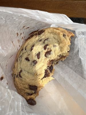 Chocolate chip cookie   at Rock Hill Bakehouse Cafe in Glens Falls