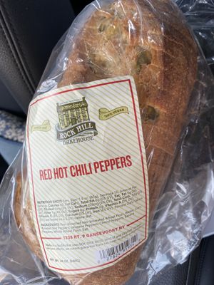 Chili bread 🌶   at Rock Hill Bakehouse Cafe in Glens Falls