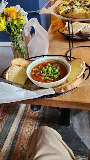 Three Bean Chili at Rock Hill Bakehouse Cafe in Glens Falls