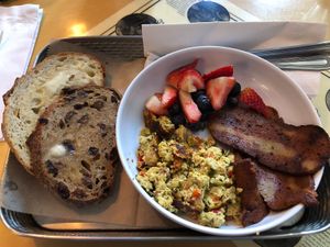 Scrambled up  at Rock Hill Bakehouse Cafe in Glens Falls