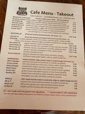   at Rock Hill Bakehouse Cafe in Glens Falls