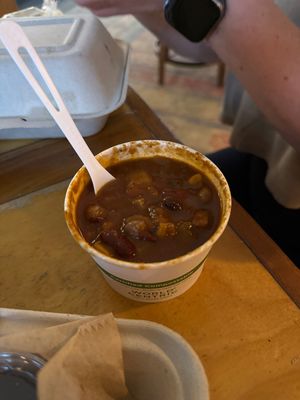 8oz chili cup   at Rock Hill Bakehouse Cafe in Glens Falls