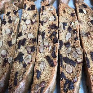 Chocolate Almond Biscotti at Rock Hill Bakehouse Cafe in Glens Falls
