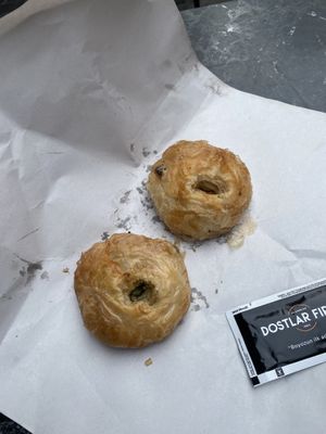 One eggplant, one spinach  at Alsancak Dostlar Firini in Izmir