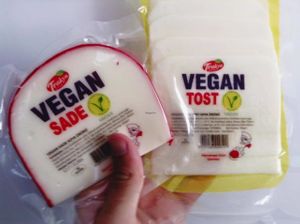 Vegan Cheeses at MacroCenter Alsancak in Izmir