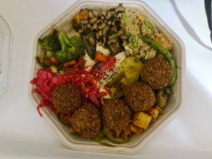 Falafels and more at Go Falafel - Deansgate in Manchester
