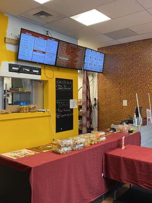 Ordering counter   at IndianStyle in Billerica