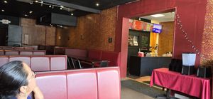 Seating and front counter. at IndianStyle in Billerica