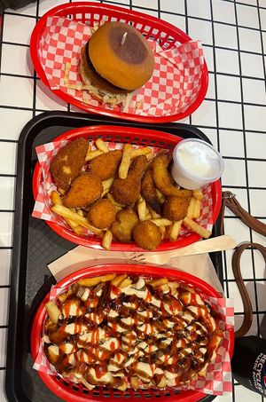   at Lord of the Fries - Hindley St in Adelaide