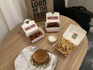   at Lord of the Fries - Hindley St in Adelaide