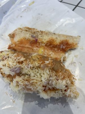 $10 hotdog. Tiny, tasteless and really bad value    at Lord of the Fries - Hindley St in Adelaide