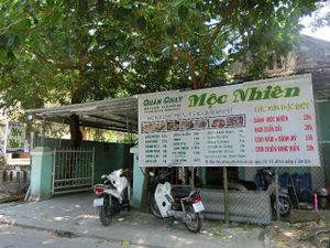 front view at Moc Nhien in Hue