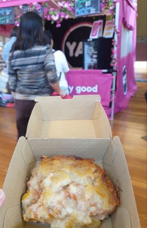 Lasagne $15.00 at Yay Foods in Melbourne