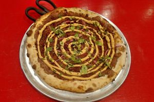 Vegan Southwestern Pizza of the Day at Pompieri Pizza in Durham