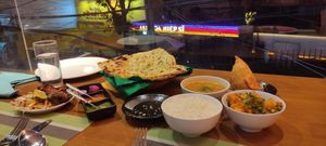 Veggie combo at Ganesh Indian Cuisine in Da Lat