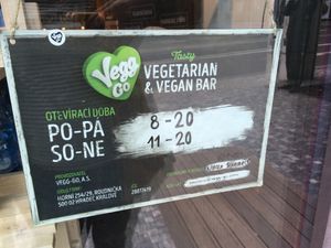 Opening hours  at Vegg Go - Plzenska in Prague