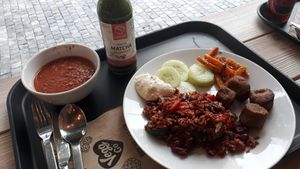 Buffet, at Vegg Go - Plzenska in Prague