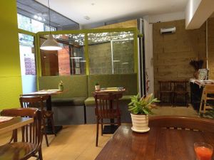 Reinata inside at Reineta in Madrid