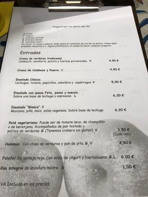 entradas noviembre 2018 at Reineta in Madrid