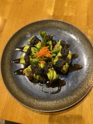 Geisha girls roll  at Shizenya - Downtown in Vancouver