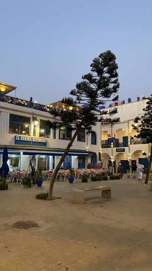 the view  at Le Corail at Latifa in Essaouira