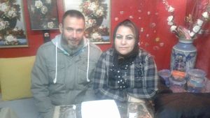 The Managers of Restaurant Le corail Latifah and Tarik
Welcome at Le Corail at Latifa in Essaouira