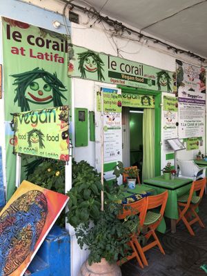 Restaurant  at Le Corail at Latifa in Essaouira