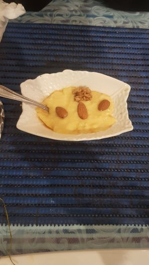 Caramelized flan at Le Corail at Latifa in Essaouira