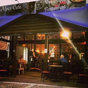 atmosphere  at Des Alpes in Brisbane