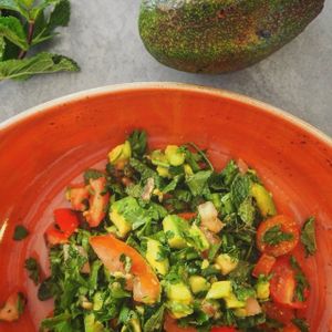 Avoca-to Salad at Little Erth in Dubai