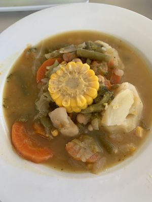 Puchero vegano  at La Montaña - Casa Efigenia in La Gomera