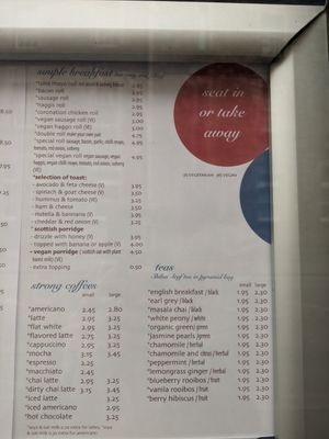  at Let Me Eat Too in Edinburgh