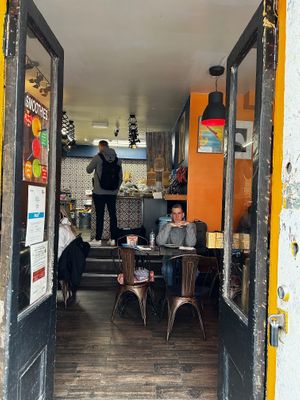 looking in at Let Me Eat Too in Edinburgh