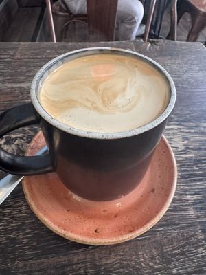 Coffe e  at Let Me Eat Too in Edinburgh