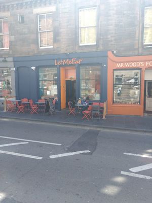 Here at Let Me Eat Too in Edinburgh
