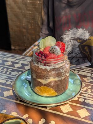 Chia pudding at Cafe La Boheme in Agonda
