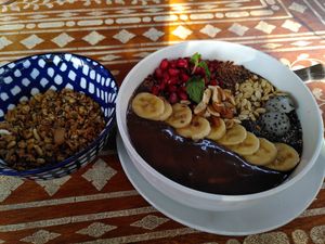 Loco for the coco at Cafe La Boheme in Agonda