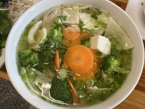 Soup at Wat Da Pho in Dayton