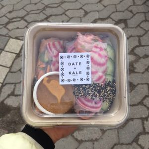 Summer rolls take away at Date + Kale in Helsinki