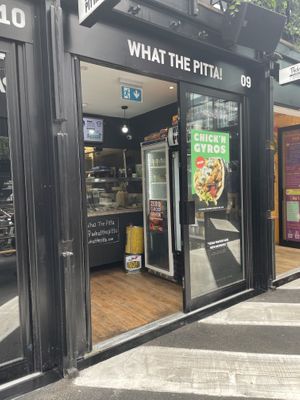 shop front  at What The Pitta in Croydon